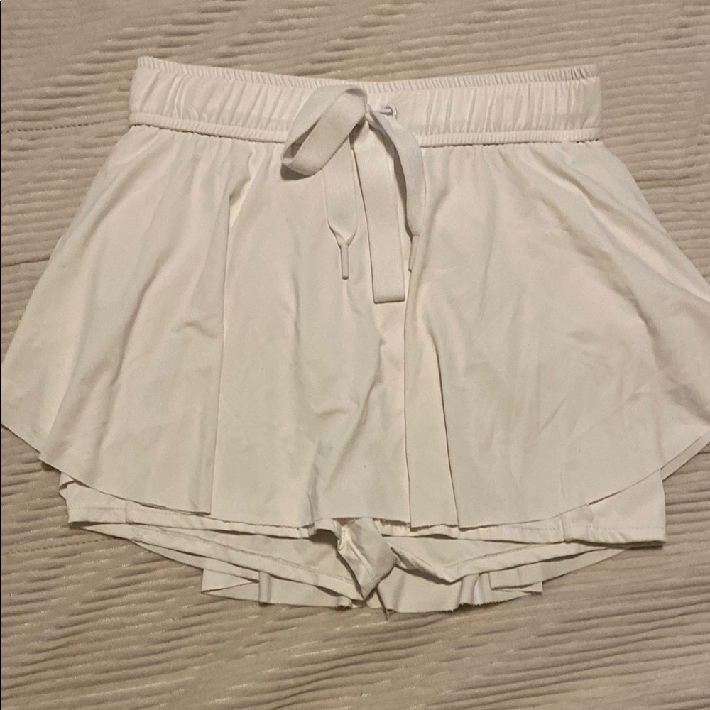 Women's White Skort